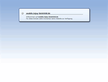 Tablet Screenshot of mobile.injoy-bielefeld.de